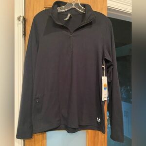 Vuori Midnight Blue Quarter-Zip Pullover